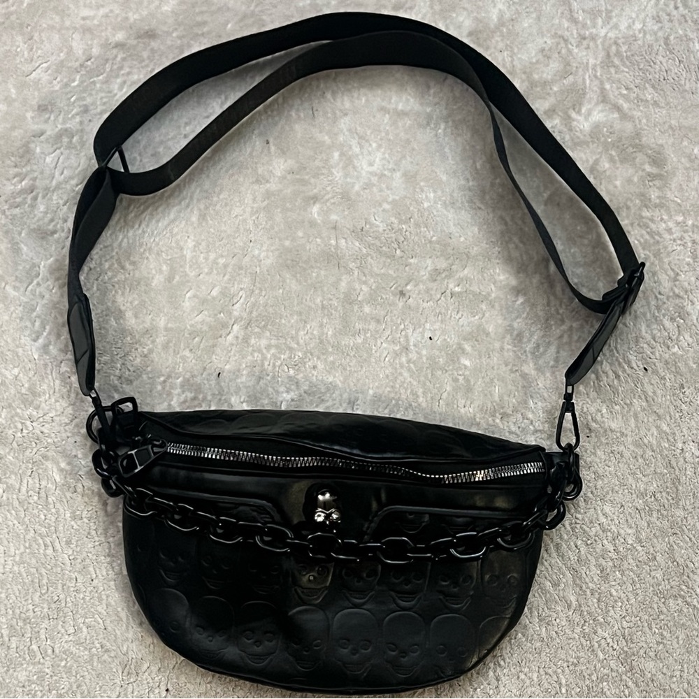 Black Chain Strap Women Bag